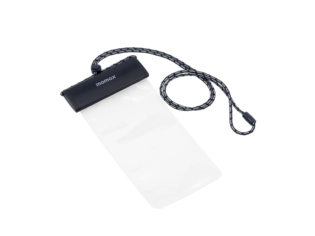 Buy Momax Waterproof Phone Protection Bag with Hanging Cord - Black in Qatar Buy Momax Waterproof Phone Protection Bag with Hanging Cord - Black in Qatar
